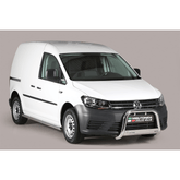 Vw Caddy 2015 On Misutonida Ec Approved Front A-bar - 63mm - Stainless Finish